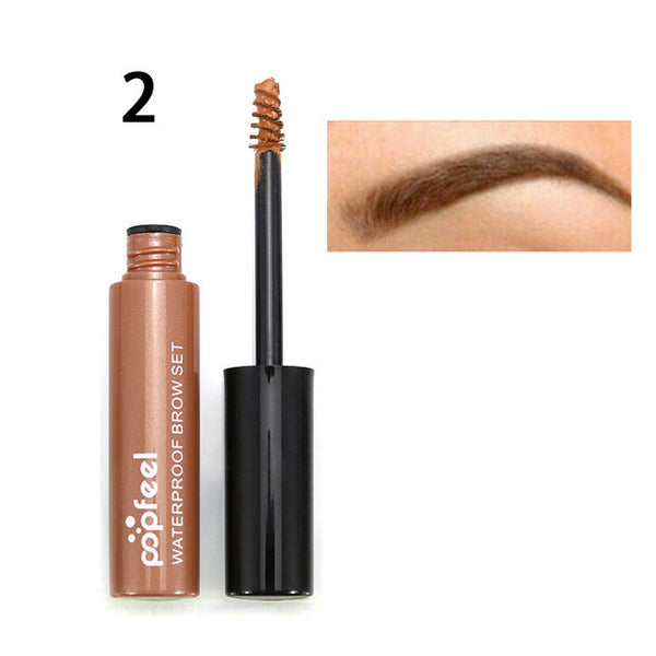 2016 Hot Brand Makeup Eye Brow Gel Coffee Black Brown Paint Eyebrows Gel Waterproof Eyebrow Tint Mascaras Kit Sobrancelha