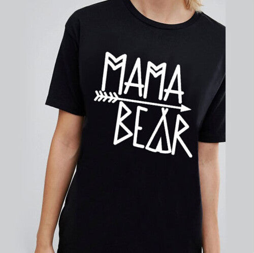 Fashion Family Matching Outfits Papa Mama Baby Kid Shirt Cotton T-Shirt Lovers Clothes