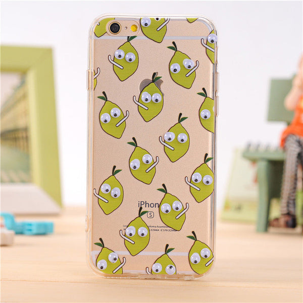 2016 Fashion 3D Eye Phone Capa Para Fundas Cover Case For Apple iPhone 4 4S 5 5S 5SE 6 6S 7 Plus Silicone Soft TPU Sleeve Shell