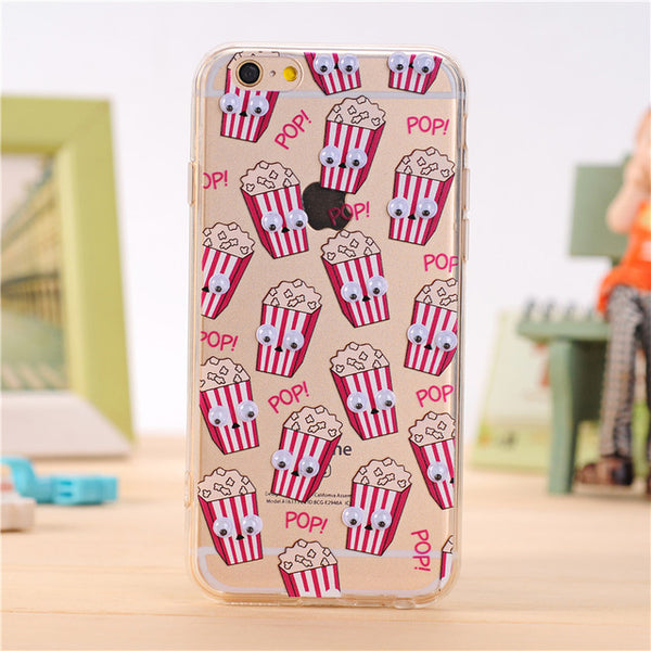 2016 Fashion 3D Eye Phone Capa Para Fundas Cover Case For Apple iPhone 4 4S 5 5S 5SE 6 6S 7 Plus Silicone Soft TPU Sleeve Shell