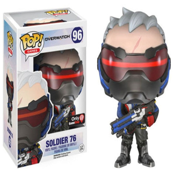 Original box 6 styles Funko POP Over watch Widowmaker/Reaper/WINSTON/SOLDIER:76  Action Figure OW   kids toys Christmas Gift