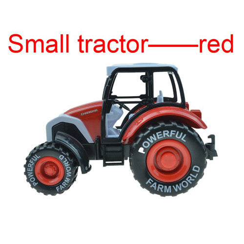 Alloy engineering car tractor toy bulldozer model  farm vehicle belt boy toy car model children's Day gifts