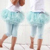 2017 Fashion Baby Girl Culottes Leggings Gauze Pants Party Skirts Bowknot Tutu Skirts Blue/Pink/Yellow