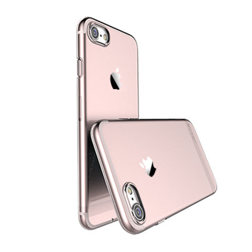 USAMS Luxury TPU Case For iPhone 7 & iPhone 7 Plus Case 0.8mm Ultra Thin Case for iPhone7 4.7 & 5.5 Cover with Dust Plug Design