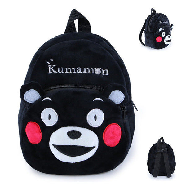 2016 Cartoon Kids Plush Backpacks Spiderman Mini schoolbag Hello Kitty Plush Backpack Children School Bags Girls Boys Backpack