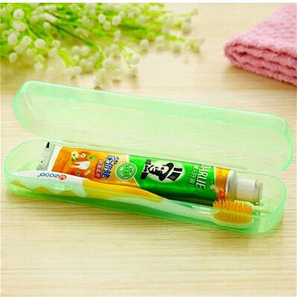 Good Useful Travel Portable Toothbrush Toothpaste Storage Box Cover Protect Case