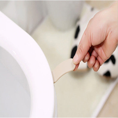 Creative Four Colors Toilet Seat Cover Lifter Handle Avoid Touching Hygienic Clean Happy Gifts High Quality Enviormental PP