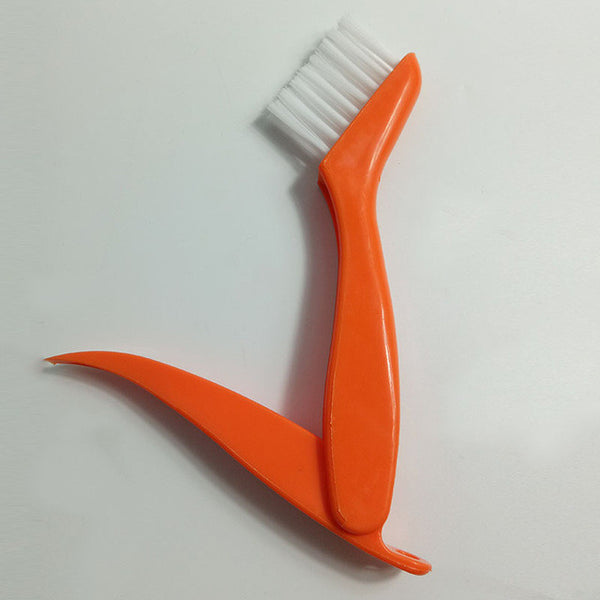 2 in 1 Multipurpose Window Groove Cleaning Brush Nook Cranny Household Keyboard Home Kitchen Folding Brush Cleaning Tool