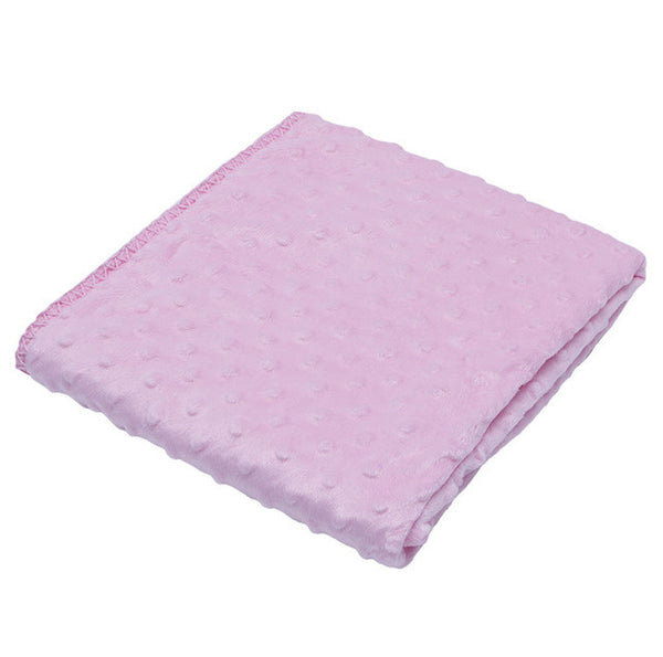 Baby Blanket Newborn Thermal Warm Soft Fleece Blankets & Swaddling Bedding Set