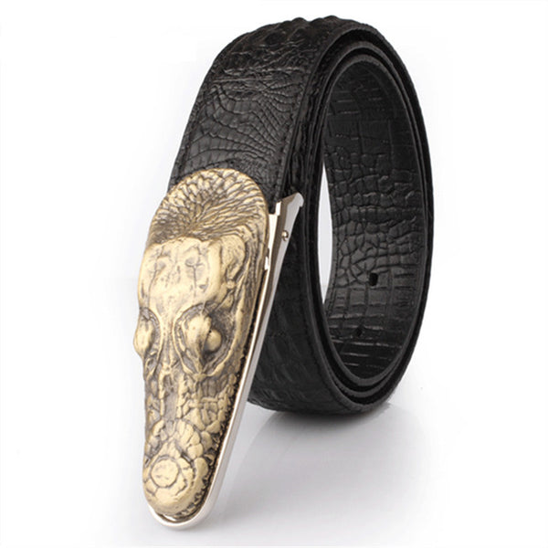 Mens Belts Luxury cow Leather Designer Belt Men High Quality Ceinture Homme Cinto Masculino Luxo Crocodile Cinturones Hombre