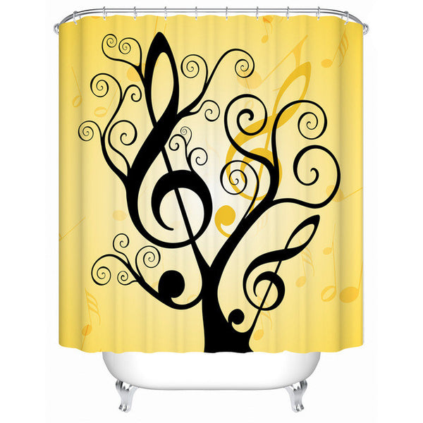 Chinese style Shower Curtains Bathroom Curtain Quality Practical Household Items Waterproof Shower Curtain Y-017