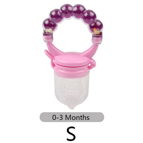 1 Pcs Fresh Food Nibbler Baby Pacifiers Feeder Kids Fruit Feeder Nipples Feeding Safe Baby Supplies Nipple Teat Pacifier Bottles