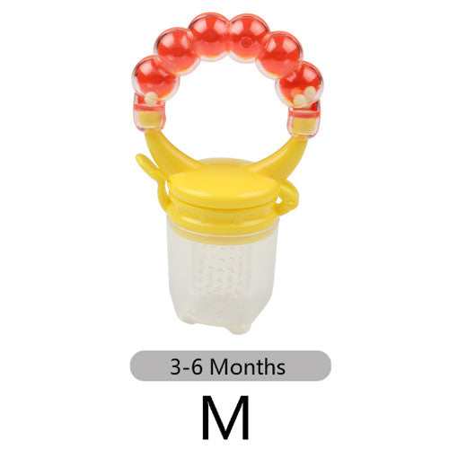 1 Pcs Fresh Food Nibbler Baby Pacifiers Feeder Kids Fruit Feeder Nipples Feeding Safe Baby Supplies Nipple Teat Pacifier Bottles