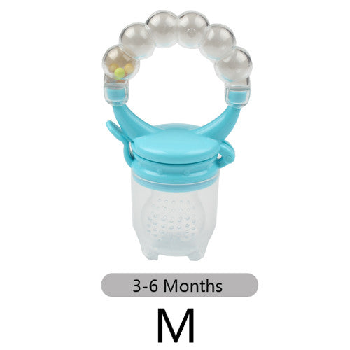 1 Pcs Fresh Food Nibbler Baby Pacifiers Feeder Kids Fruit Feeder Nipples Feeding Safe Baby Supplies Nipple Teat Pacifier Bottles