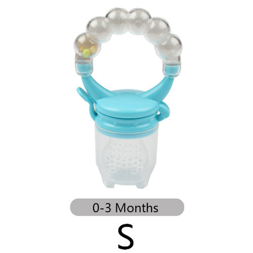 1 Pcs Fresh Food Nibbler Baby Pacifiers Feeder Kids Fruit Feeder Nipples Feeding Safe Baby Supplies Nipple Teat Pacifier Bottles