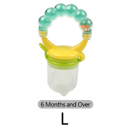 1 Pcs Fresh Food Nibbler Baby Pacifiers Feeder Kids Fruit Feeder Nipples Feeding Safe Baby Supplies Nipple Teat Pacifier Bottles