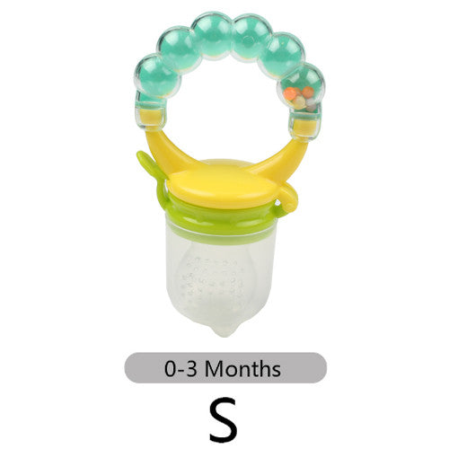 1 Pcs Fresh Food Nibbler Baby Pacifiers Feeder Kids Fruit Feeder Nipples Feeding Safe Baby Supplies Nipple Teat Pacifier Bottles