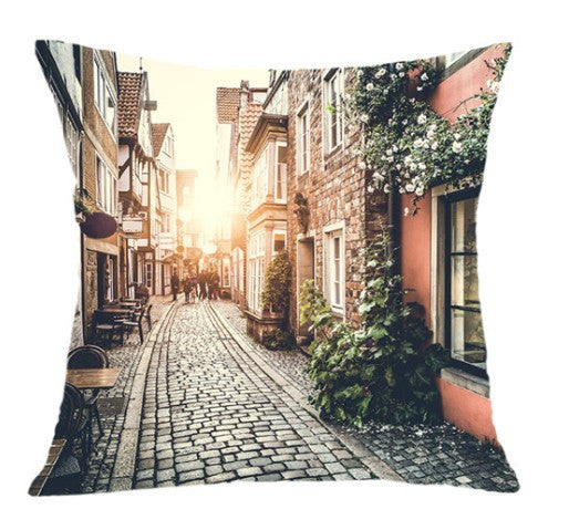 RUBI 3D design flower door decorative throw pillows cushion without inner home decor sofa soft hot sale polyester