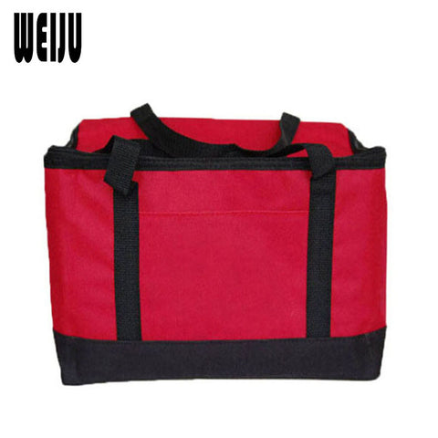 Hot Sale Cooler Bag Folding Insulation Large Meal Package Lunch Picnic Bag Insulation Thermal Insulated Waterproof Handbag 600D