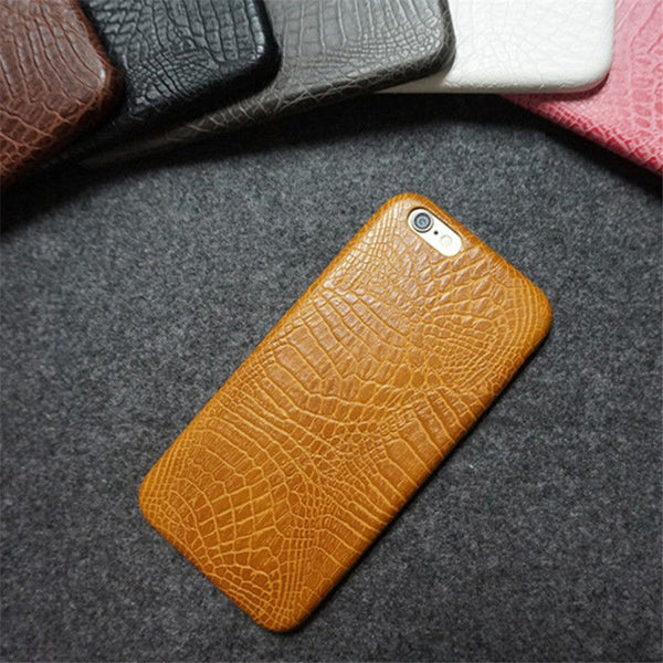 For iphone 6 6s Case Luxury Crocodile Snake Print Leather Cases Back Cover for iphone6 6s Phone Bags Coque Capa