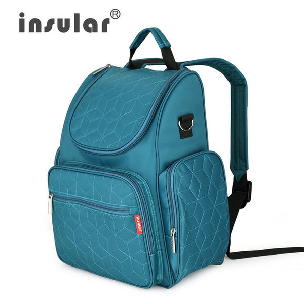 Insular Elegant Baby Diaper Backpacks Nappy Bags Multifunctional Changing Bags For Mommy Shipping Free