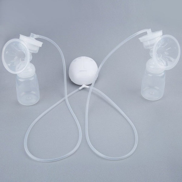 Comfortable Double Electric Breast Pumps BPA FREE Mother Intelligent Microcomputer Pump With Baby Feeding Bottle Nipple Suction