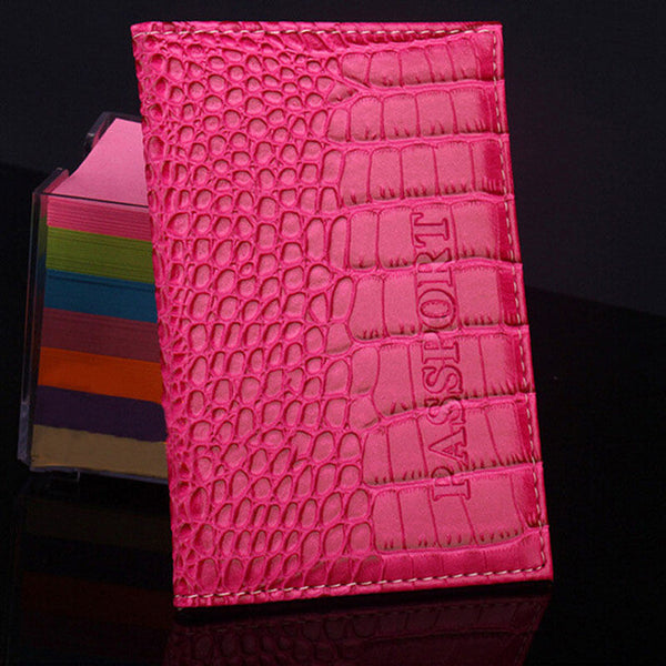 Travel Passport Holder Business Card Holder Women PU Leather Passport Cover ID Credit Card Holder Men Passport Wallet