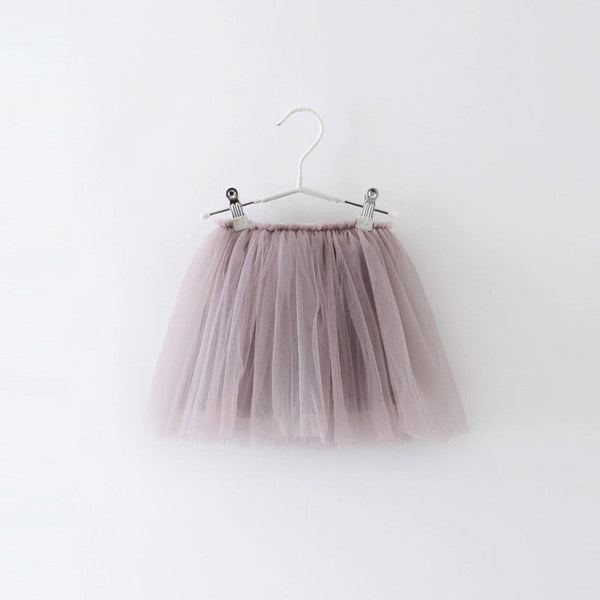 2017 New Summer Style Lovely Ball Gown Skirt  Girls Tutu Skirt Pettiskirt 7 Colors Girls Skirts for 2-7 Years Old Kids Skirt