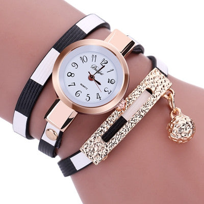 Relogio Feminino Woman Watches 2017 Brand Luxury Watch PU Leather Bracelet Quartz Dress Clock montre femme marque de luxe