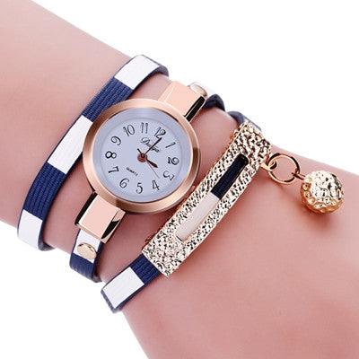 Relogio Feminino Woman Watches 2017 Brand Luxury Watch PU Leather Bracelet Quartz Dress Clock montre femme marque de luxe