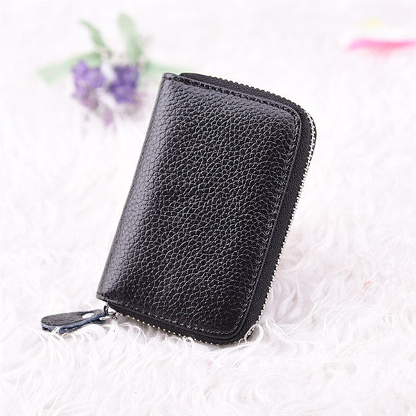 Patent Leather Zipper Cute Wallets Women Small Red Purse Ladies Fashion Billeteras mujer Cartera Portefeuille Femme