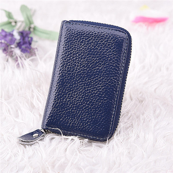 Patent Leather Zipper Cute Wallets Women Small Red Purse Ladies Fashion Billeteras mujer Cartera Portefeuille Femme