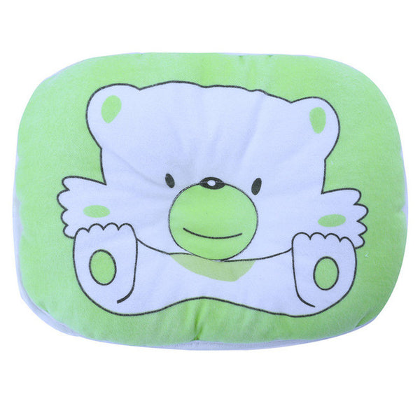 Infant Bear Pattern Pillow Newborn Baby Support Cushion Pad Prevent Flat Head Shaping Pillow