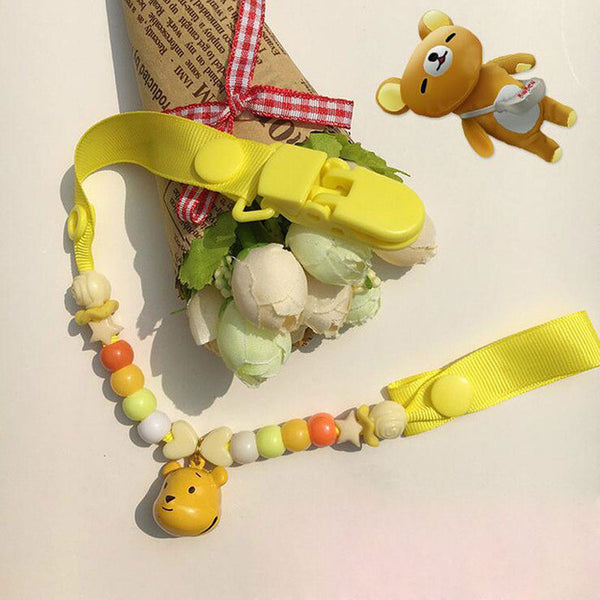 Pacifier Chain Beads Pacifiers for Babies Teat Holders Baby Pacifiers Clips for Dummy Pacifier Clip Nipple Holder for Nipples