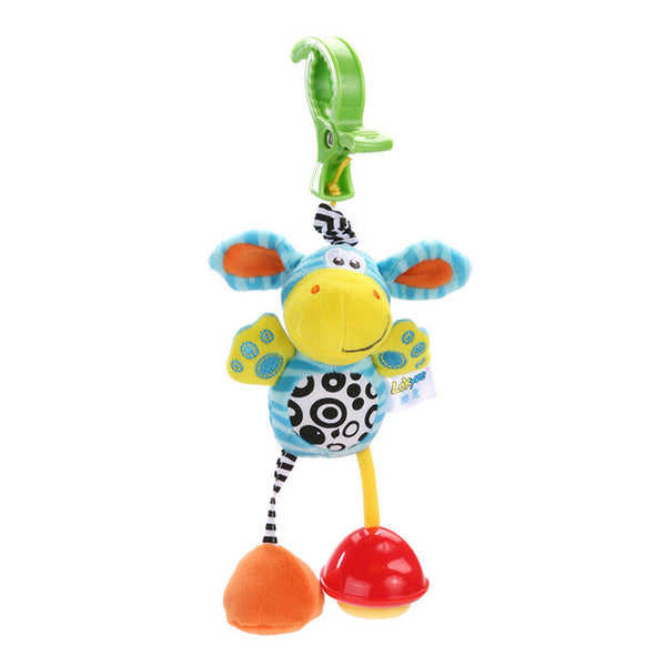 New Hot Infant Toys Mobile Baby Plush Toy Bed Wind Chimes Rattles Bell Toy Baby Crib Bed Hanging Bells Toys