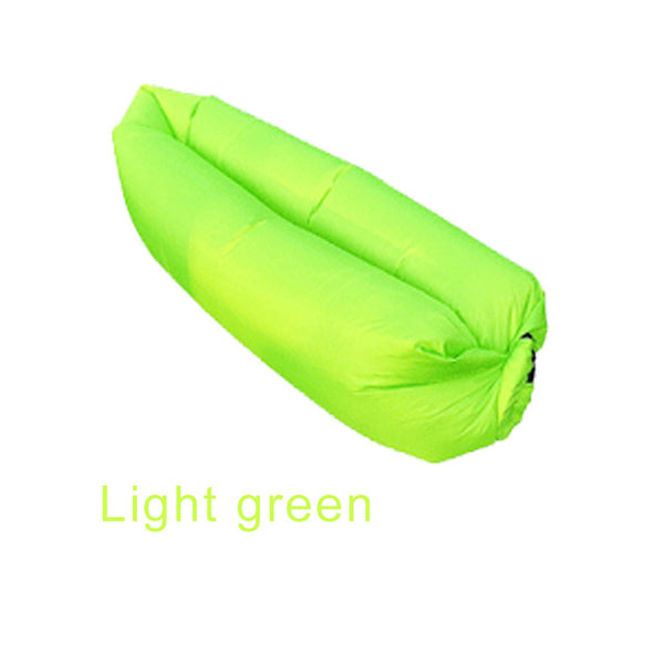 Inflatable Folding Sleeping Lazy Bag Waterproof Portable Air Sofa Pocket Outdoor Beach Camping Lengthened Sleeping Lazy Bed