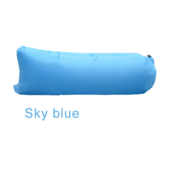 Inflatable Folding Sleeping Lazy Bag Waterproof Portable Air Sofa Pocket Outdoor Beach Camping Lengthened Sleeping Lazy Bed