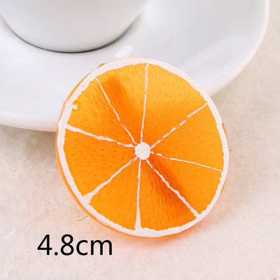 Big Size New Fashion Cute Lemon Hair Ropes Fruit Elastic Hair Rubber Bands For Women Girls Hair Ornaments Accessories Headbands