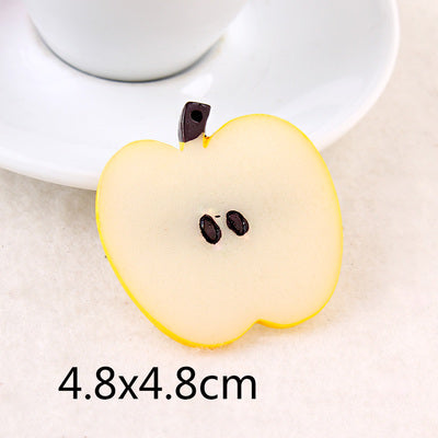 Big Size New Fashion Cute Lemon Hair Ropes Fruit Elastic Hair Rubber Bands For Women Girls Hair Ornaments Accessories Headbands