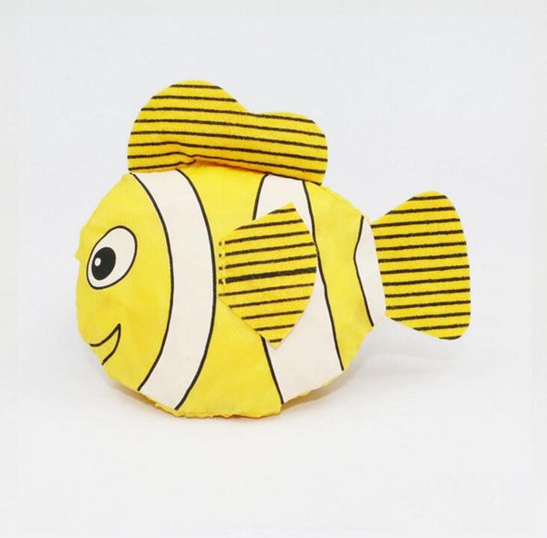 Hot New 7 Colors Tropical Fish Foldable Eco Reusable Shopping Bags 38cm x58cm