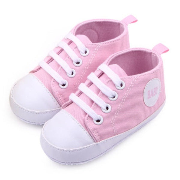 Infant Newborn Baby Boy Girl Kid Soft Sole Shoes Sneaker Newborn 0-12 Months