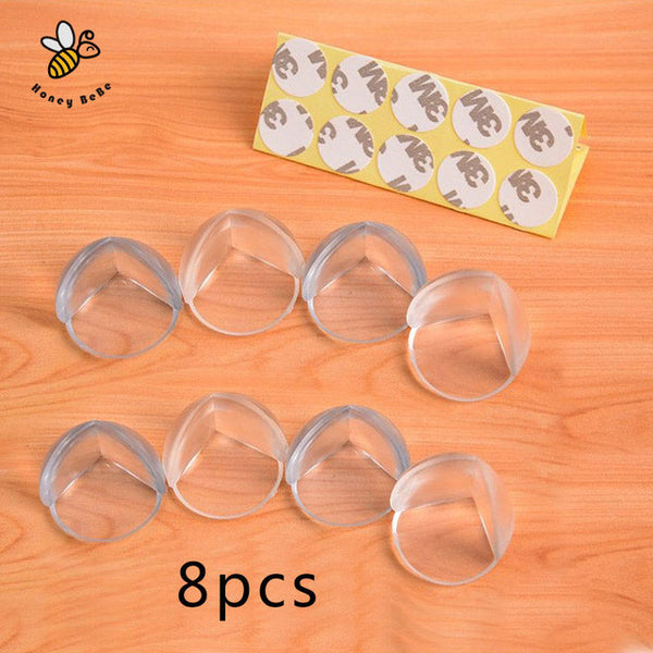 8pcs Children Protection Table Corner Baby Safety Silicone Protector Children Safety Edge & Corner Guards Protection
