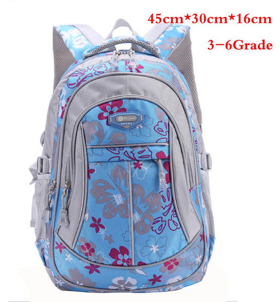 New Floral Printing Children School Bags Backpack For Teenage Girls Boys Teenagers Trendy kids Book Bag Student Satchel mochilas