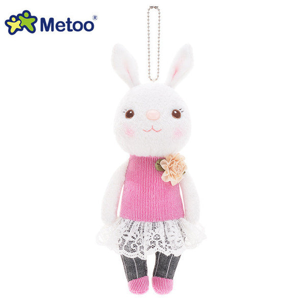 Plush Sweet Cute Lovely Stuffed Pendant Baby Kids Toys for Girls Birthday Christmas Gift 22cm Tiramitu Rabbits Mini Metoo Doll