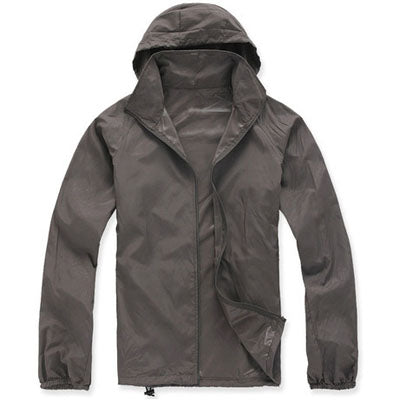 New Men's Quick Dry Skin Jackets Women Coats Ultra-Light Casual Windbreaker Waterproof Windproof Brand Clothing SEA211