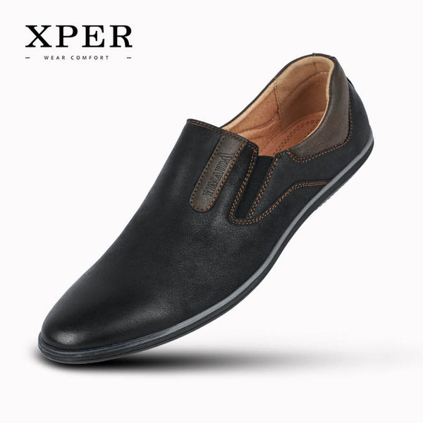 2017 XPER Men Shoes New Collection Men Loafers Comfortable Men Flats Shoes #YM86831BU/BN