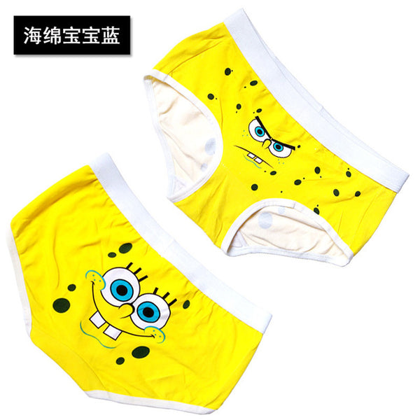 Free Shipping high quality brand mens cartoon underwear Low waist sexy man boxer cotton shorts underpants couple panties cartoon