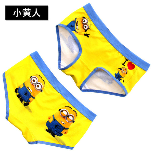 Free Shipping high quality brand mens cartoon underwear Low waist sexy man boxer cotton shorts underpants couple panties cartoon