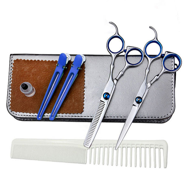 6 inches Beauty Salon Cutting Tools Barber Shop Hairdressing Scissors Styling Tools Professional Hairdressing Scissors Set