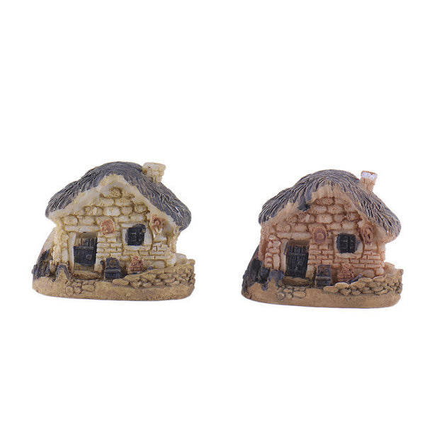Doll House Micro Miniature Decoration Stone Dollhouse House Fairy Garden Cottage Landscape DIY Design Crafts 4 Types